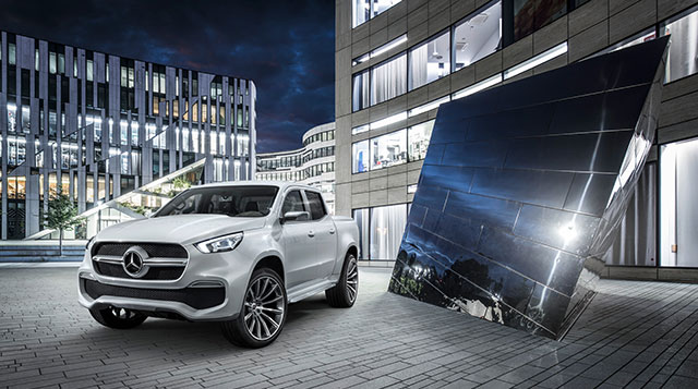 มาทำความรู้จักกับกระบะจาก Mercedes Benz