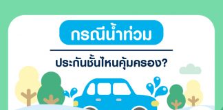 รถโดนน้ำท่วมประกันจ่ายไหม?