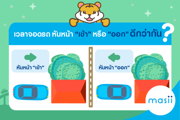เวลา จอดรถ หันหน้า “เข้า” หรือ “ออก” ดีกว่ากัน? เวลา จอดรถ หันหน้า “เข้า” หรือ “ออก” ดีกว่ากัน?