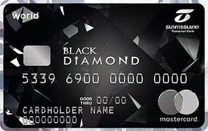บัตรเครดิต ธนชาต แบล็ค ไดมอนด์_Master_masiiขมาสิ