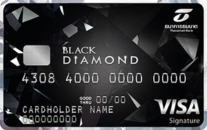 บัตรเครดิต ธนชาต แบล็ค ไดมอนด์_Visa_masii-มาสิ