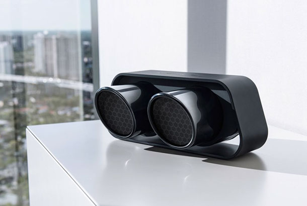 ลำโพงบลูทูธท่อไอเสีย ปอร์เช่ 2