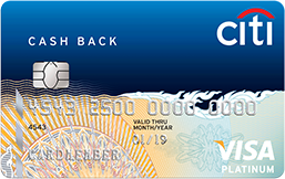 บัตรเครดิต ซิตี้ แคชแบค แพลทินัม