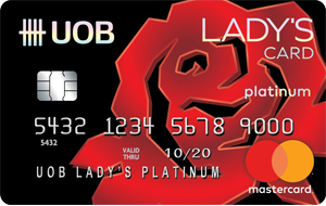 บัตรเครดิต ยูโอบี เลดี้ แพลทินัม 