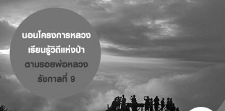 เรียนรู้วิถีแห่งป่า ตามรอยพ่อหลวงรัชกาลที่ 9