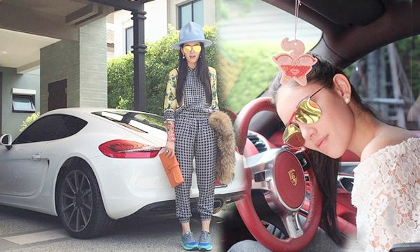 ใหม่ ดาวิกา รถหรู