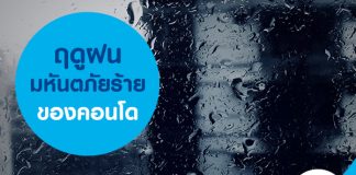 ฤดูฝน มหันตภัยร้าย ของคอนโด