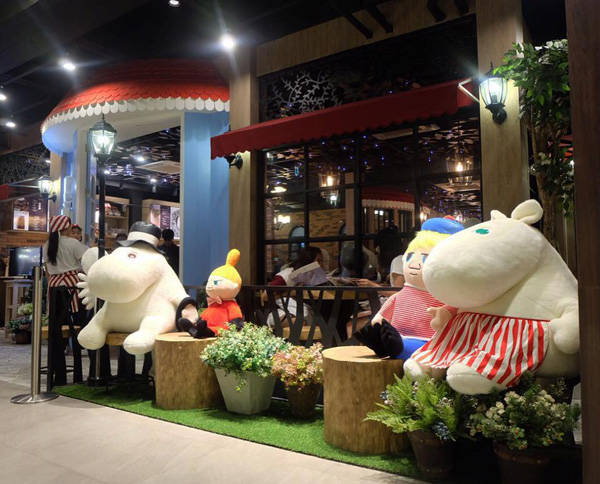 moomin cafe คอนเซปต์คาเฟ่