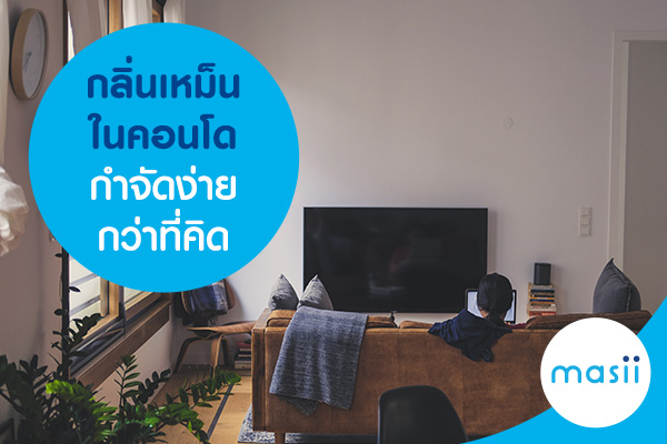 กลิ่นเหม็นในคอนโด กำจัดง่ายกว่าที่คิด