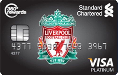 บัตรเครดิต วีซ่า แพลตตินั่ม ลิเวอร์พูล