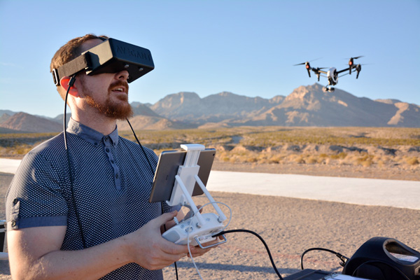 Game of drone ด้วยแว่น VR