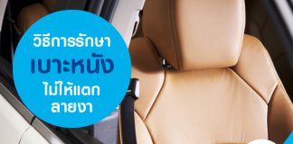 วิธีการรักษาเบาะหนังไม่ให้แตกลายงา