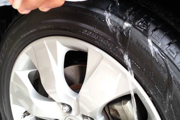 เคลือบยางรถยนต์