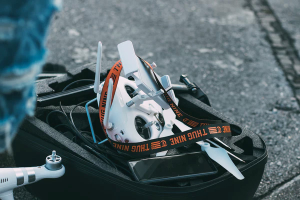 ใช้โดรนถ่ายทอดสดรายสถานการณ์