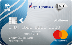 เคทีซี บางกอกแอร์เวย์ แพลตินัม มาสเตอร์การ์ด
