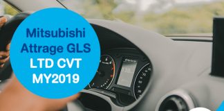 Mitsubishi Attrage GLS LTD CVT MY2019