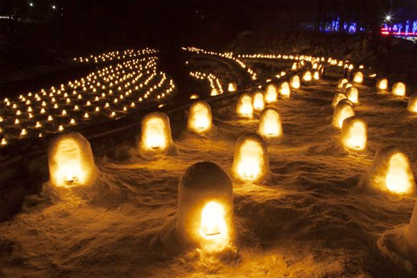 Yokote Kamakura Snow Festival