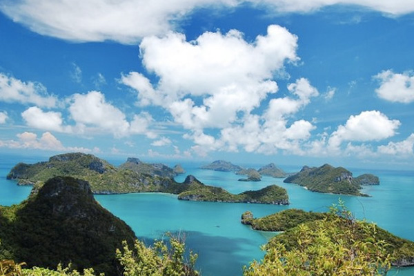 หมู่เกาะอ่างทอง จังหวัด สุราษฎร์ธานี