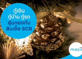 กู้เงิน กู้บ้าน กู้รถ ลุ้นทองกับ สินเชื่อ SCB