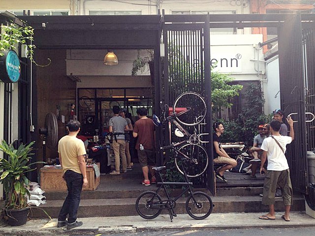 ร้านกาแฟสำหรับนักปั่น