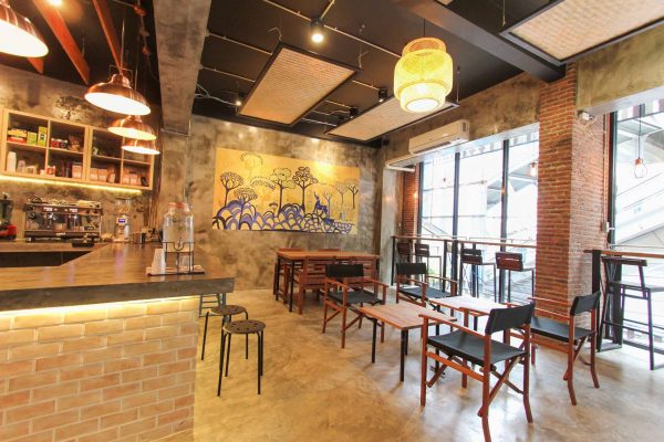 ปักหมุดร้านกาแฟใน Hostel สุดคูล