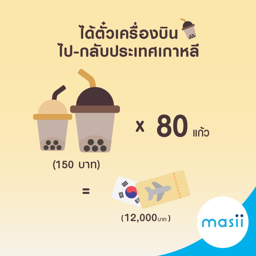 ออมเงินง่ายๆ แค่งดดื่มชานมไข่มุก