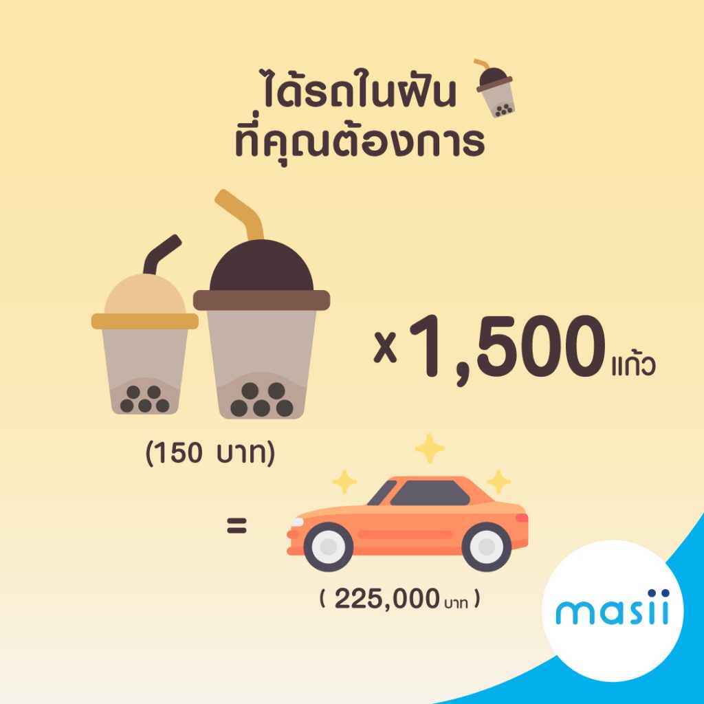 ออมเงินง่ายๆ แค่งดดื่มชานมไข่มุก