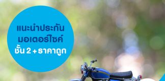 แนะนำประกันมอเตอร์ไซค์ชั้น 2+ ราคาถูก