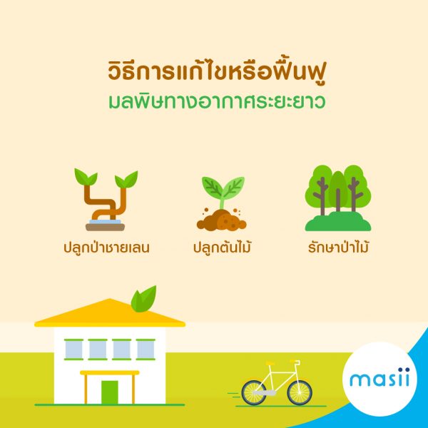 หยุดหมอกพิษ ช่วยรักษ์สิ่งแวดล้อม