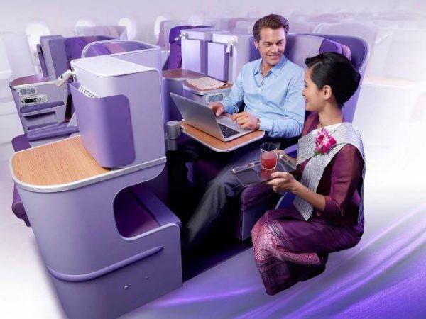 บริการบนเครื่องบินการบินไทยมีอะไรบ้าง 