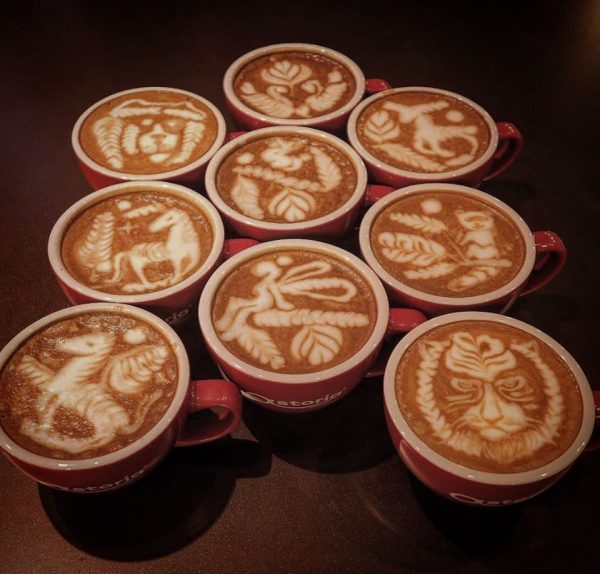 ส่องลาเต้อาร์ตสวยบาดใจคอกาแฟ