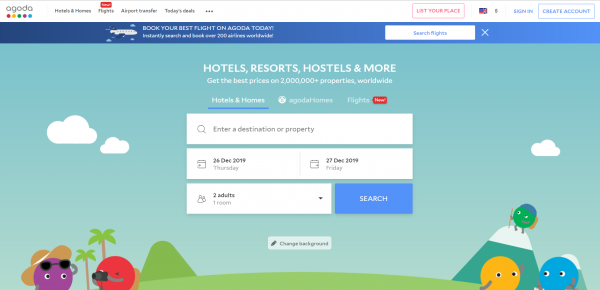 เว็บไซต์จองโรงแรมเที่ยวปีใหม่สุดคุ้ม