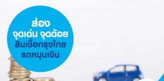 จุดเด่น จุดด้อย สินเชื่อกรุงไทยรถหมุนเงิน