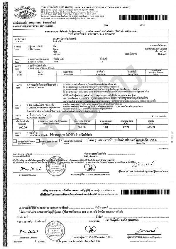 พ.ร.บ.รถยนต์ สำคัญต่อการต่อภาษีรถยนต์อย่างไร