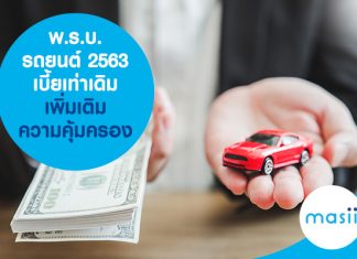 พ.ร.บ.รถยนต์ 2563 เบี้ยเท่าเดิม เพิ่มเติมความคุ้มครอง พ.ร.บ.รถยนต์ 2563 เบี้ยเท่าเดิม เพิ่มเติมความคุ้มครอง