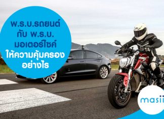 พ.ร.บ.รถยนต์ กับ พ.ร.บ.มอเตอร์ไซค์ ให้ความคุ้มครองอย่างไร