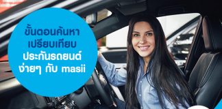 ขั้นตอนค้นหา เปรียบเทียบ ประกันรถยนต์ ง่ายๆ กับ masii