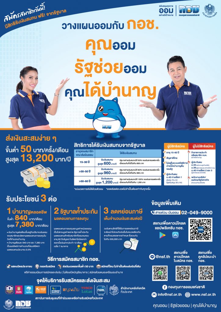 ออมเงิน แบบไหนดี มีเงินก้อน ใช้จ่ายในวัยเกษียณ