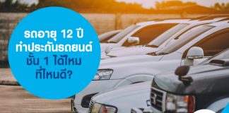 รถอายุ 12 ปี ทำประกันรถยนต์ชั้น 1 ได้ไหม ที่ไหนดี?