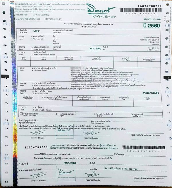 พ.ร.บ.รถยนต์ และ ป้ายภาษี สิ่งจำเป็นที่รถทุกคันต้องมี