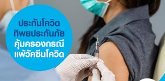 ประกันโควิด ทิพยประกันภัย คุ้มครองกรณี แพ้วัคซีนโควิด 