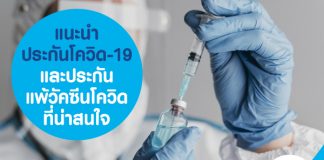 แนะนำ ประกันโควิด-19 และประกันแพ้วัคซีนโควิด ที่น่าสนใจ