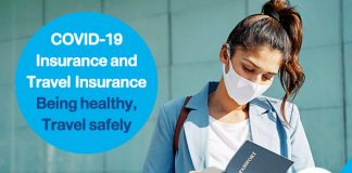 COVID-19 Insurance and Travel Insurance Being healthy, Travel safely