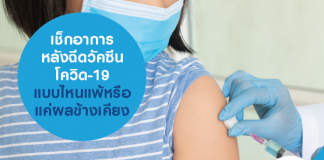 เช็กอาการหลังฉีดวัคซีนโควิด-19 แบบไหนแพ้หรือแค่ผลข้างเคียง