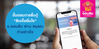 ขั้นตอนการยื่นกู้ "สินเชื่ออิ่มใจ" ธ.ออมสิน ผ่าน MyMo ทำอย่างไร