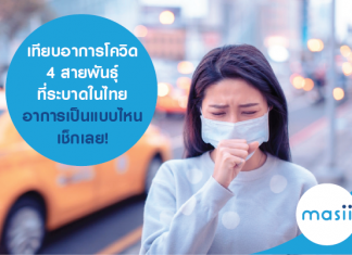 เทียบอาการโควิด 4 สายพันธุ์ ที่ระบาดในไทย อาการเป็นแบบไหน เช็กเลย! เทียบอาการโควิด 4 สายพันธุ์ ที่ระบาดในไทย อาการเป็นแบบไหน เช็กเลย!