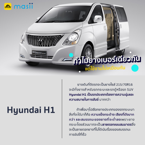 ทำไมยางเบอร์เดียวกัน แต่ใช้งานไม่เหมือนกัน