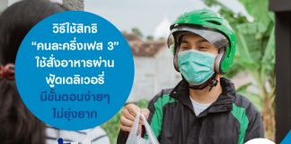 วิธีใช้สิทธิ “คนละครึ่งเฟส 3” ใช้สั่งอาหารผ่านฟู้ดเดลิเวอรี่ มีขั้นตอนง่ายๆ ไม่ยุ่งยาก