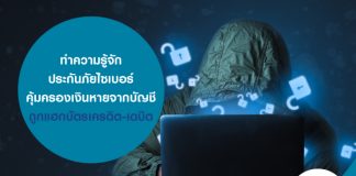 ทำความรู้จัก ประกันภัยไซเบอร์ คุ้มครองเงินหายจากบัญชี ถูกแฮกบัตรเครดิต-เดบิต