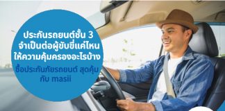 ประกันรถยนต์ชั้น 3 จำเป็นต่อผู้ขับขี่แค่ไหน ให้ความคุ้มครองอะไรบ้าง ซื้อประกันภัยรถยนต์ สุดคุ้ม กับ masii